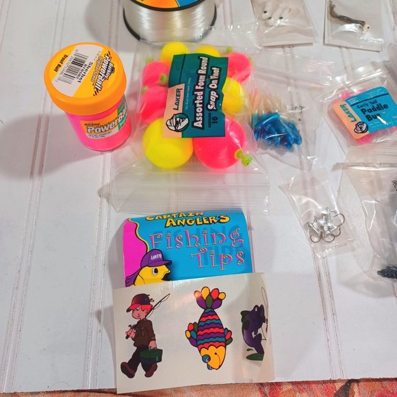 Vintage Unused FULL Lures Bait Laker Child  Kid Boy Propak Fishing Tackl… - Picture 9 of 11